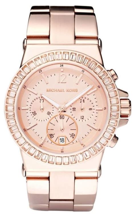 michael kors mk5412 dylan rose gold glitz chronograph women& 39|Ladies Chronograph Dylan Glitz Chronograph Women's Watch .